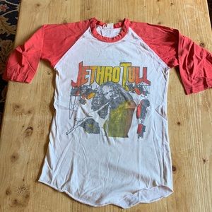 Vintage Jethro Tull 3/4 sleeve